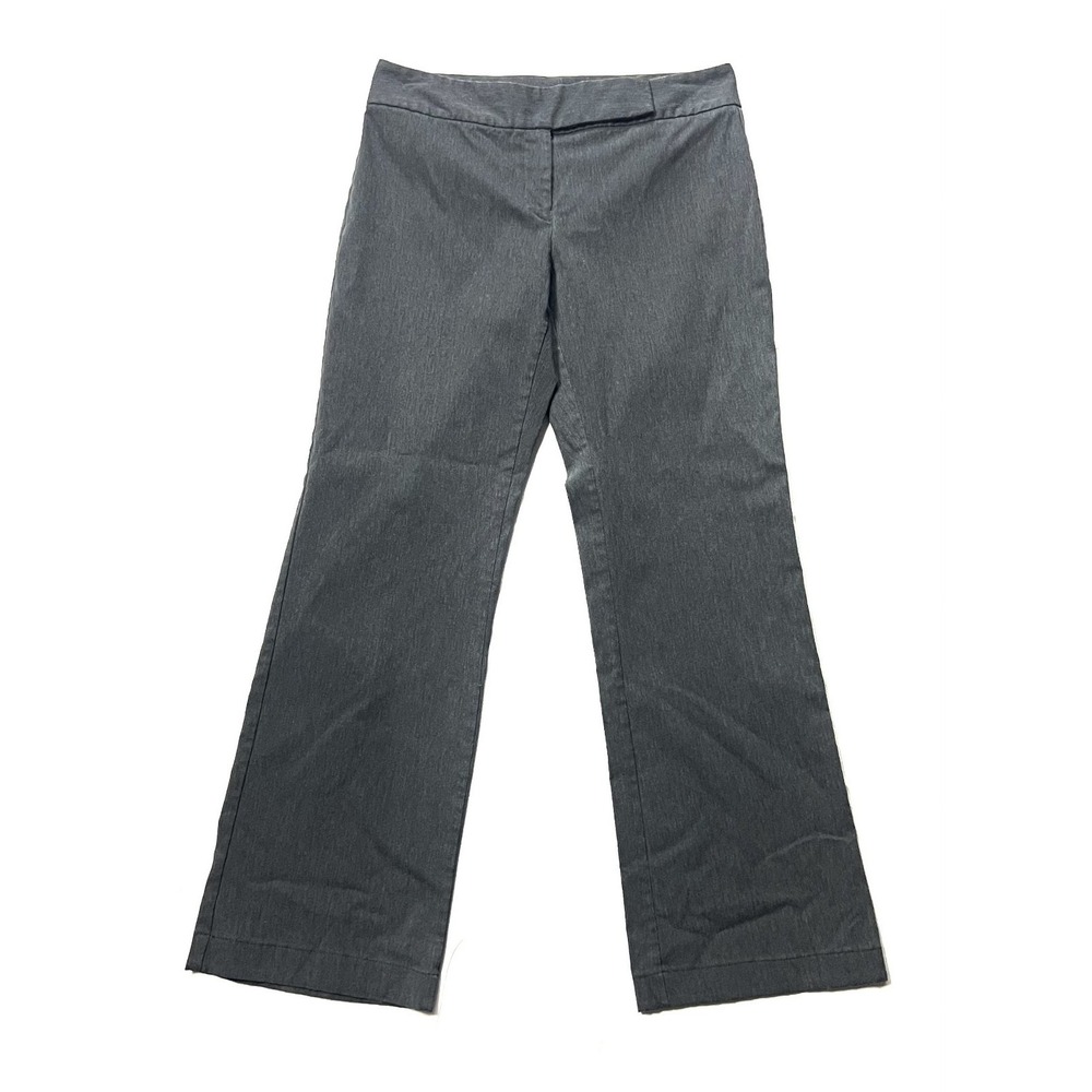 EXPRESS 5/6R Women's Charcoal Gray Stretch Bootcut Dress Pants Trousers
